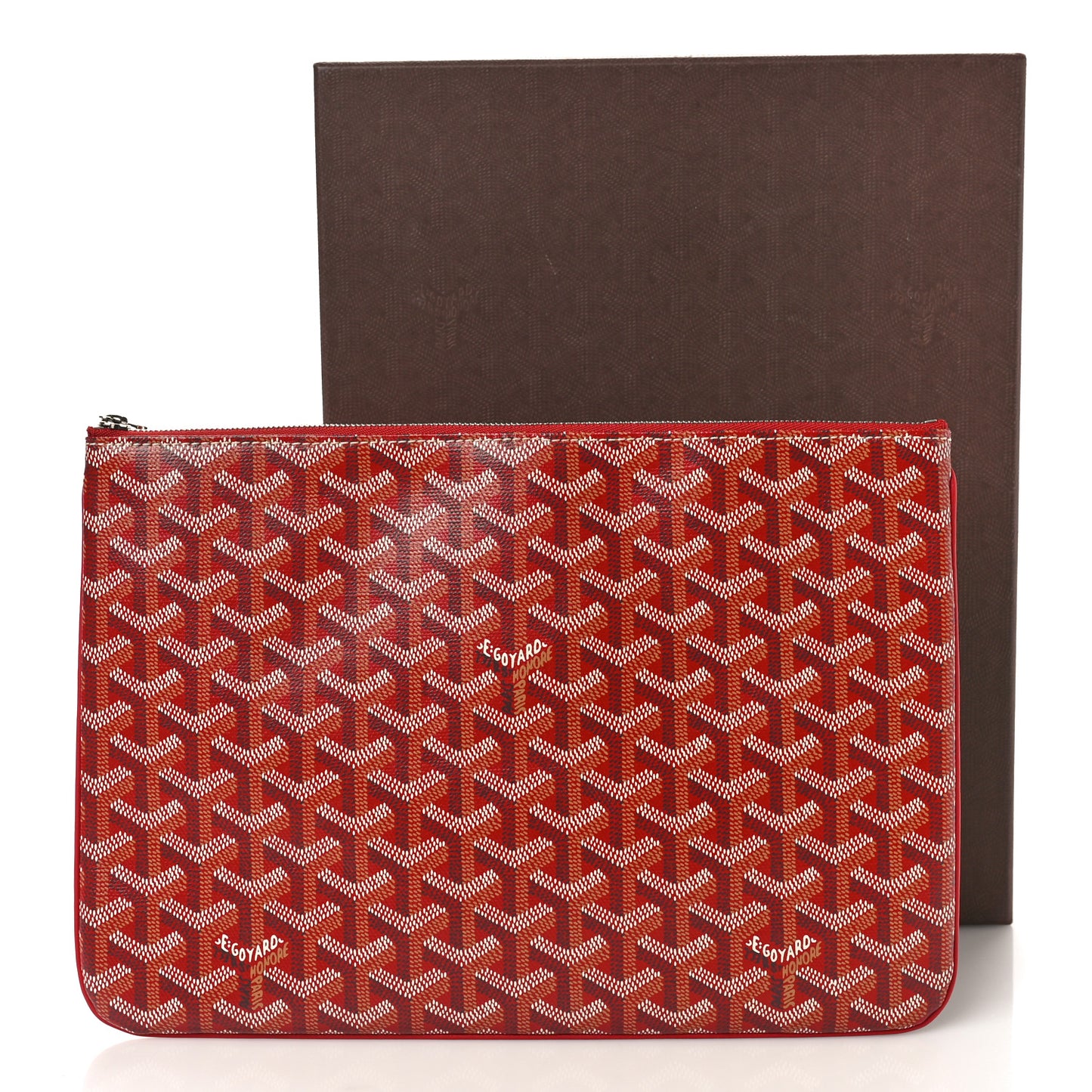 Goyardine Senat Pochette MM Burgundy