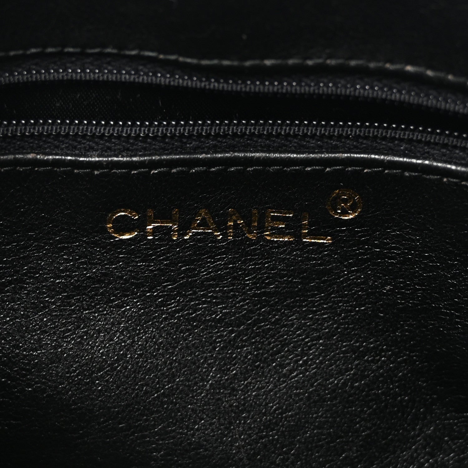 Chanel Lizard Diamond Quilted Tassel Camera Case Black 6 of 10