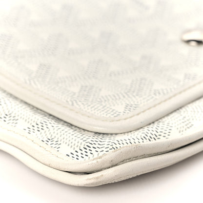 Goyard Goyardine Plumet Wallet Clutch White 7 of 8