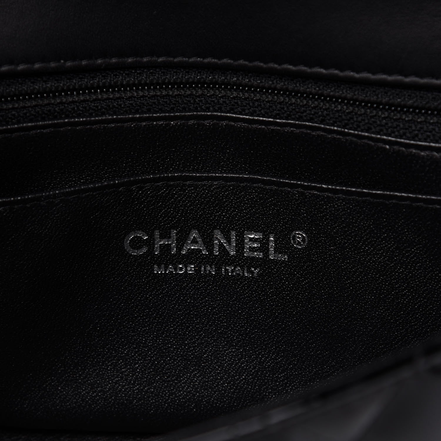 Chanel Patent Calfskin Quilted Mini Rectangular Flap Black 8 of 10