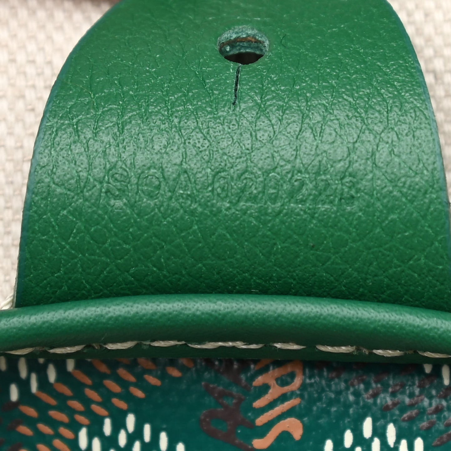 Goyardine Artois MM Green