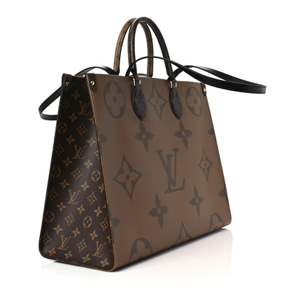 Louis Vuitton Reverse Monogram Giant Onthego GM 3 of 6