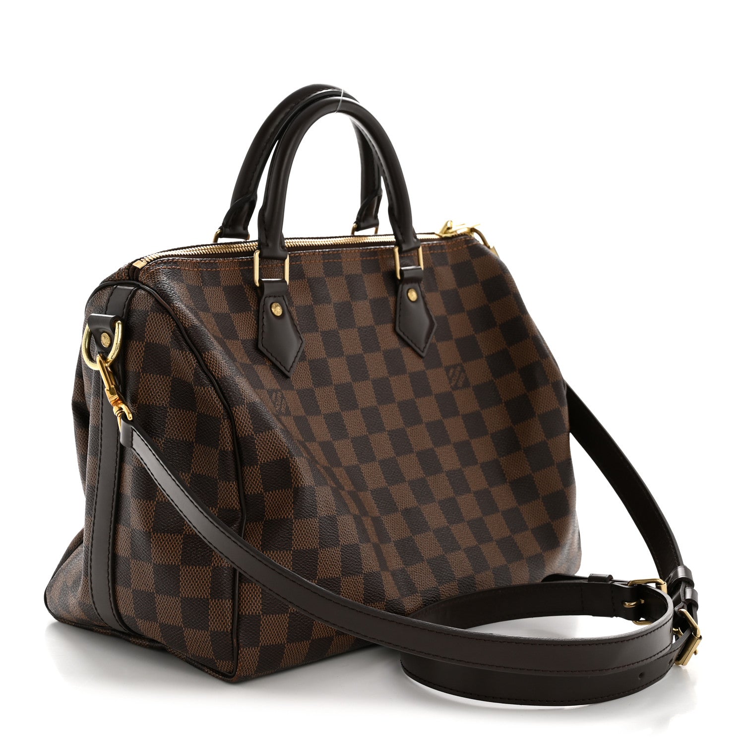 Louis Vuitton Damier Ebene Speedy Bandouliere 30 3 of 13