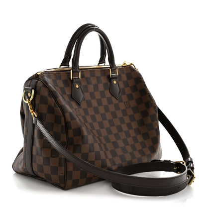 Louis Vuitton Damier Ebene Speedy Bandouliere 30 3 of 13