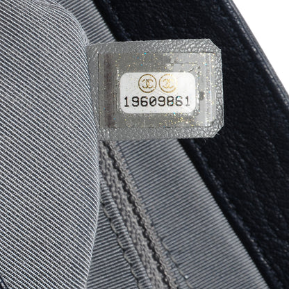 Chanel Calfskin Chain Around Medium Messenger Bag Navy 9 of 9