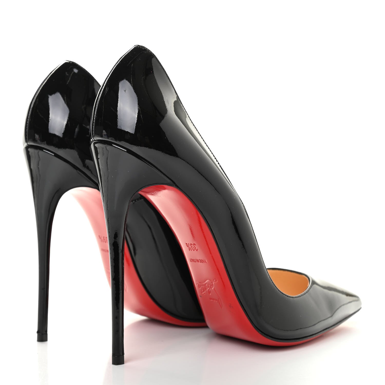 Christian Louboutin Patent So Kate 120 Pumps 39.5 Black 4 of 8