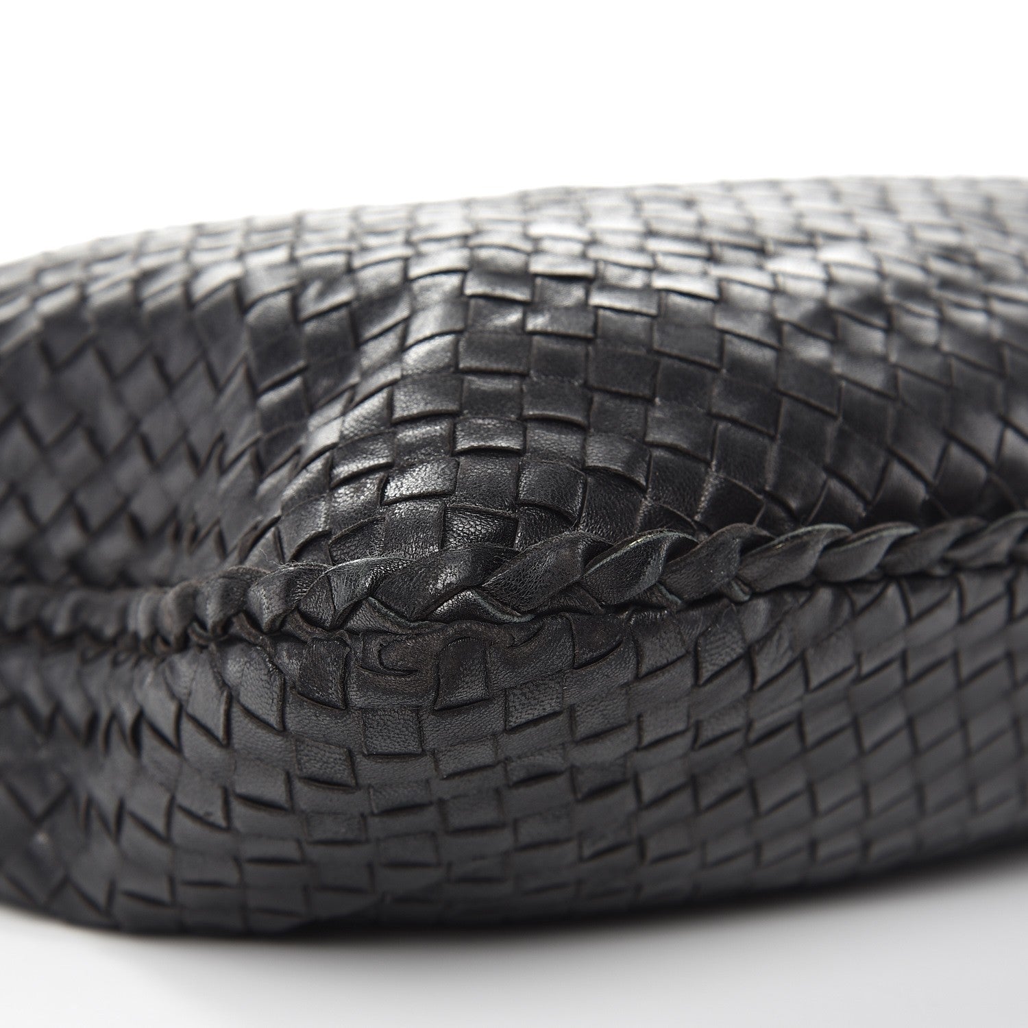 Bottega Veneta Nappa Intrecciato Large Veneta Hobo Nero Black 13 of 14