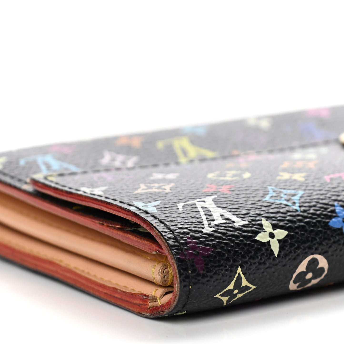 Monogram Multicolor Sarah Wallet Black