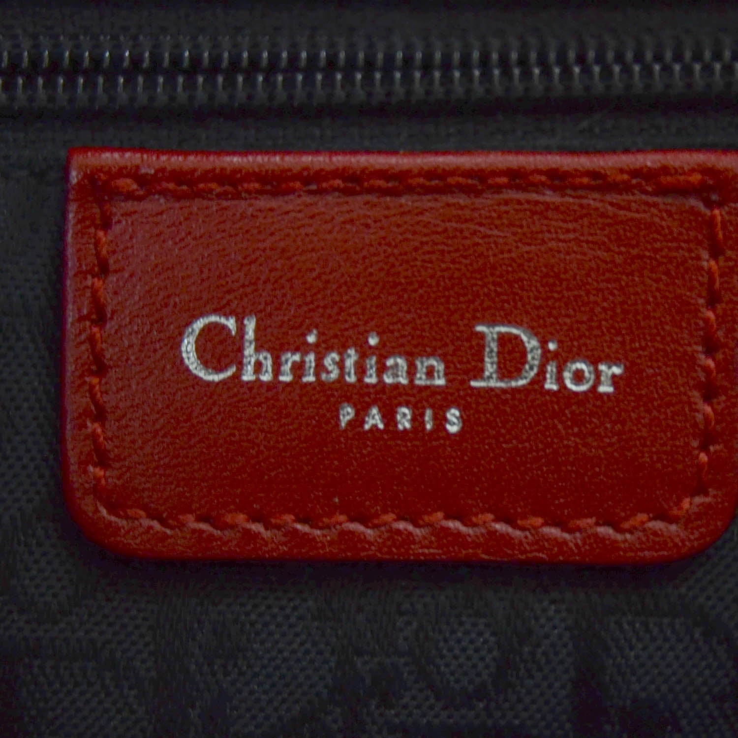 Christian Dior Hardcore Pierced Saddle Bag White Red Black 8 of 9
