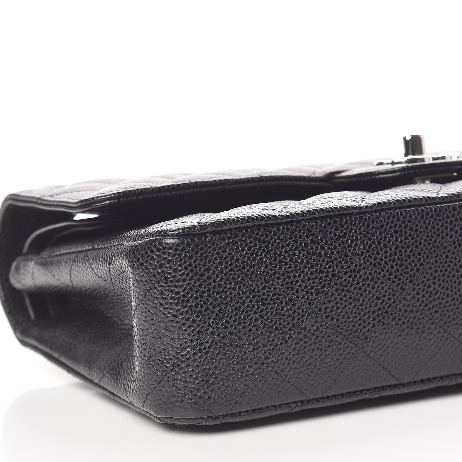 Chanel Caviar Quilted Medium Double Flap Black 6 of 11