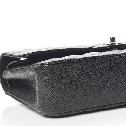 Chanel Caviar Quilted Medium Double Flap Black 6 of 11