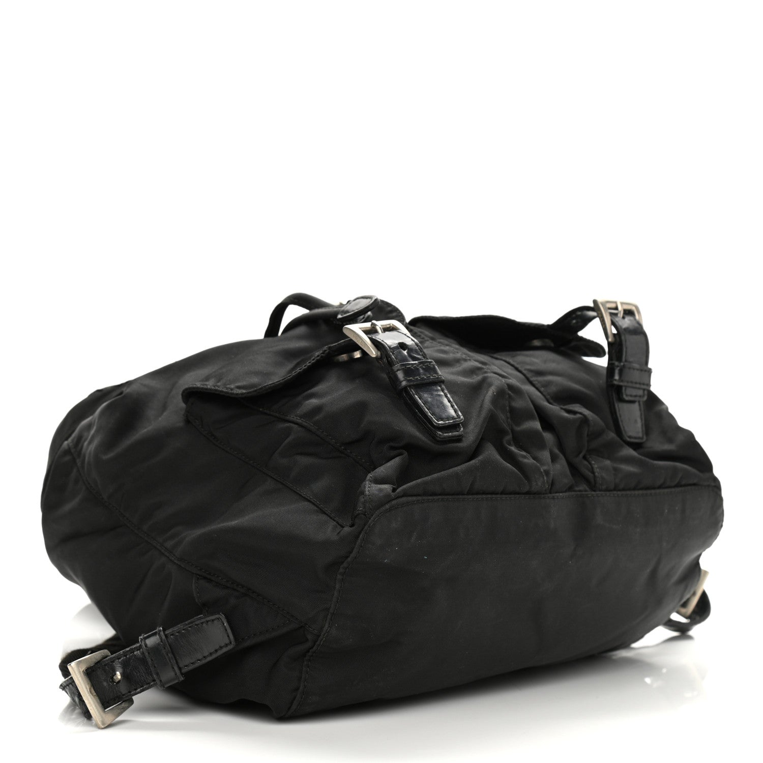 Prada Nylon Vela Backpack Black 4 of 15