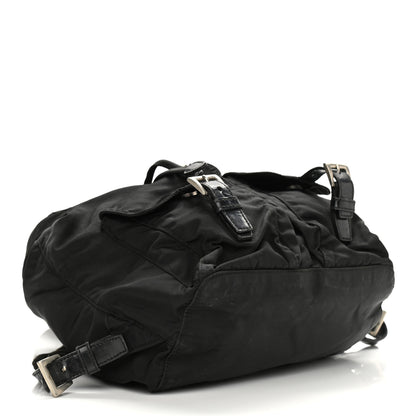 Prada Nylon Vela Backpack Black 4 of 15