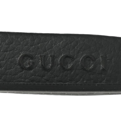 Gucci Rubber Matelasse Mens Slide Sandals 11 Black 7 of 12