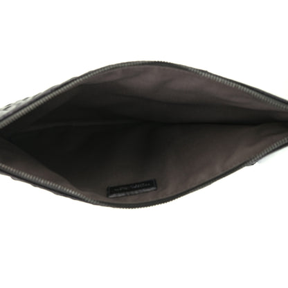 Bottega Veneta Nappa Intrecciato Large Flat Zip Biletto Pouch Black 5 of 8