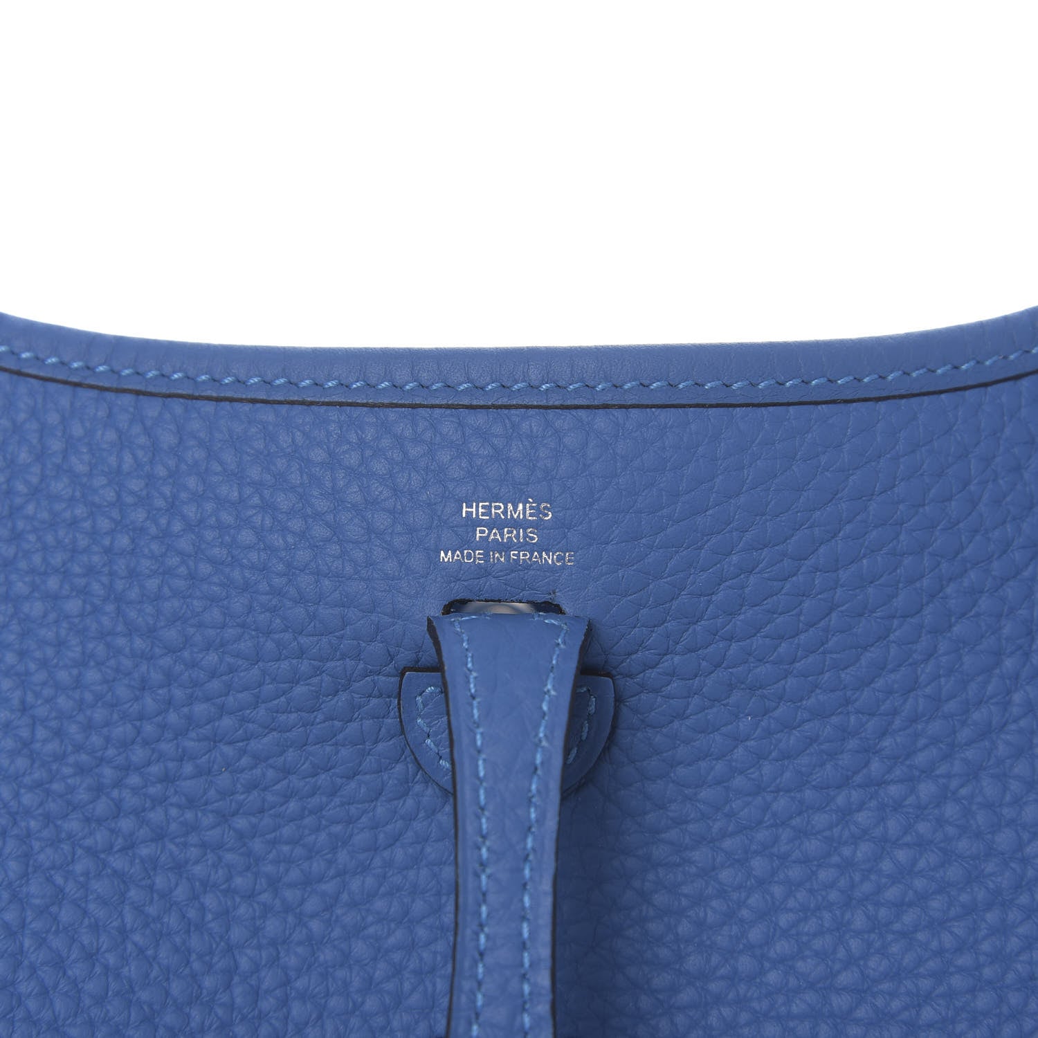 Hermes Taurillon Clemence Amazone Evelyne TPM Mykonos Blanc 5 of 11