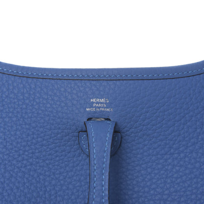 Hermes Taurillon Clemence Amazone Evelyne TPM Mykonos Blanc 5 of 11