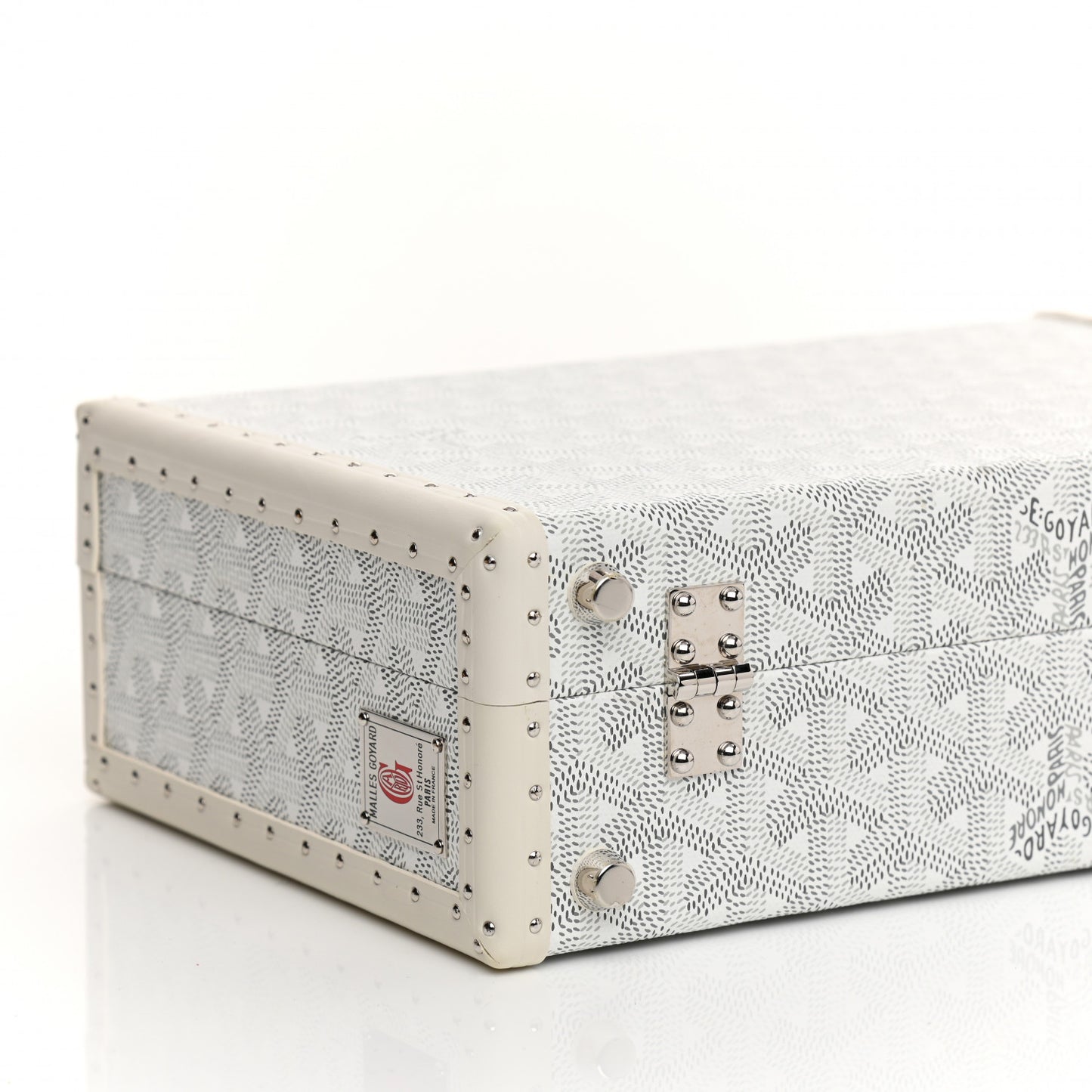 Goyardine Grand Hotel Trunk White