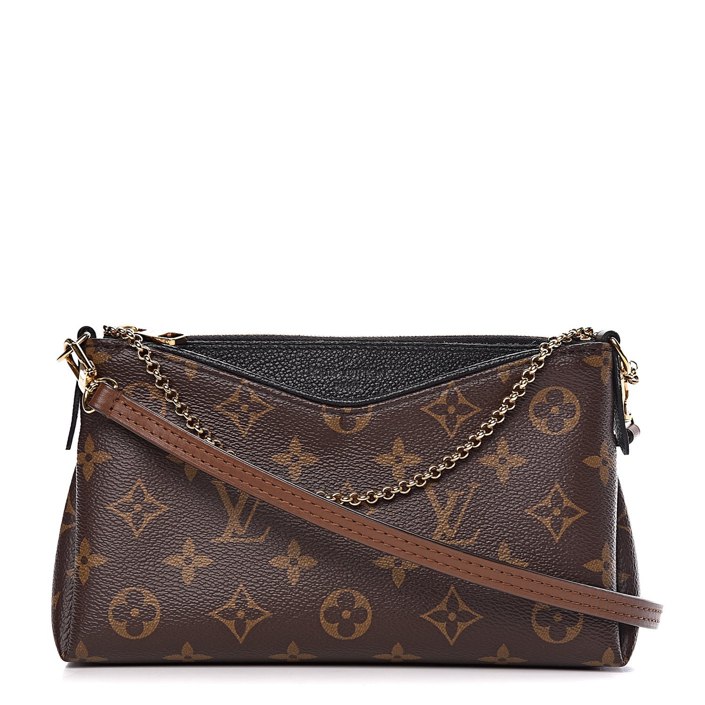 Monogram Pallas Clutch Black