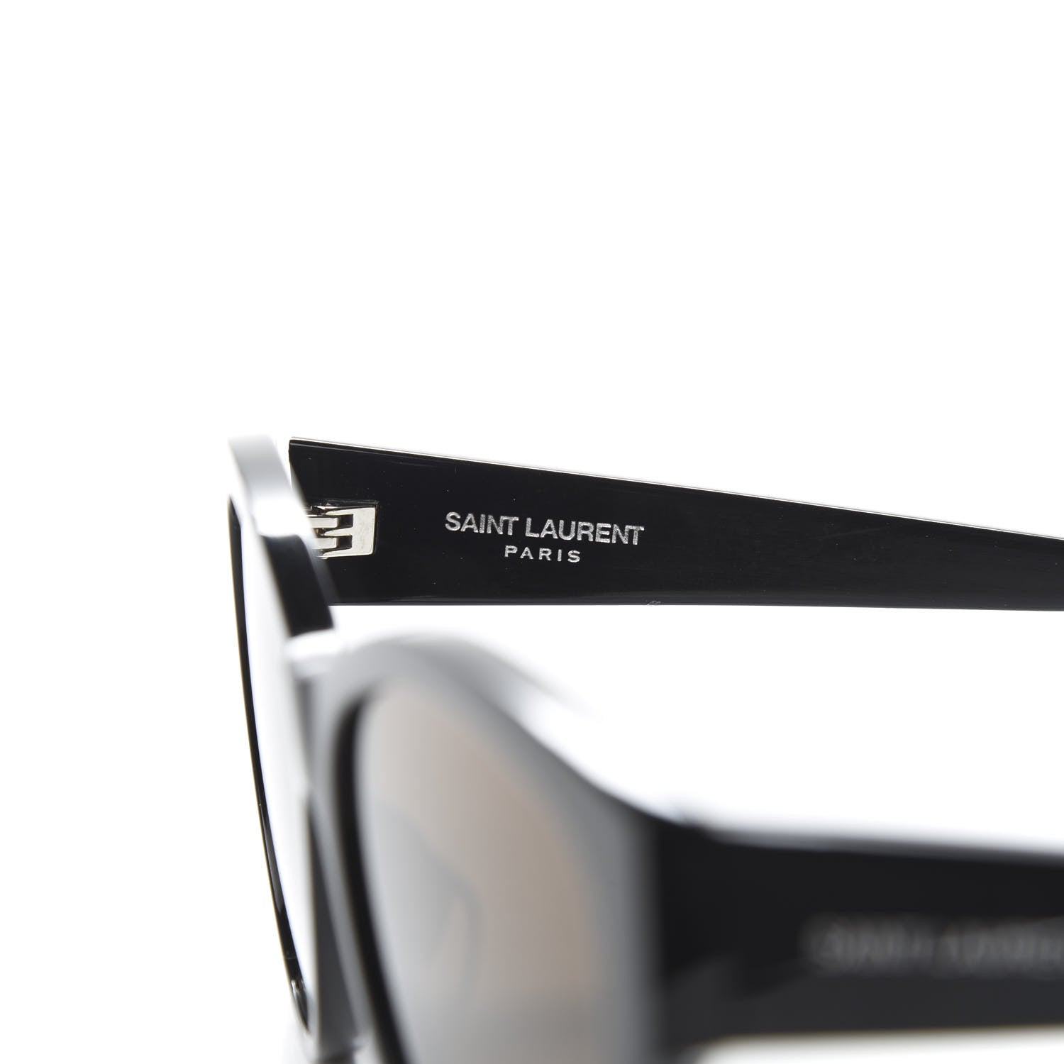 Saint Laurent Acetate SL162/F Sunglasses Black 6 of 8