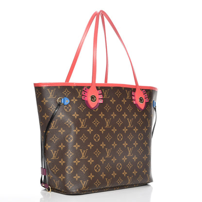 Louis Vuitton Monogram Totem Neo Neverfull MM Flamingo 3 of 8