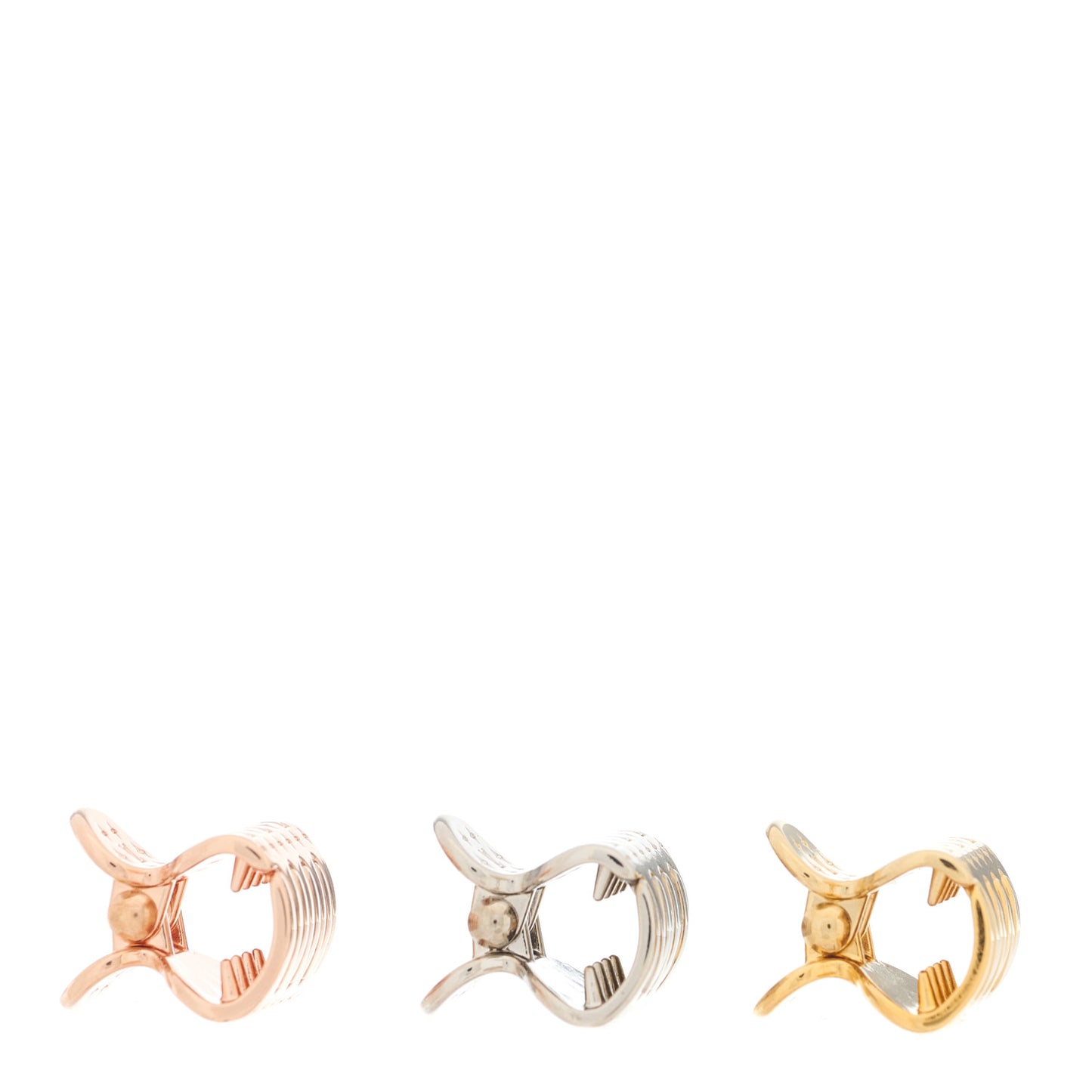 Metallic Nanogram Hair Accessories Gold Rose Gold Silver