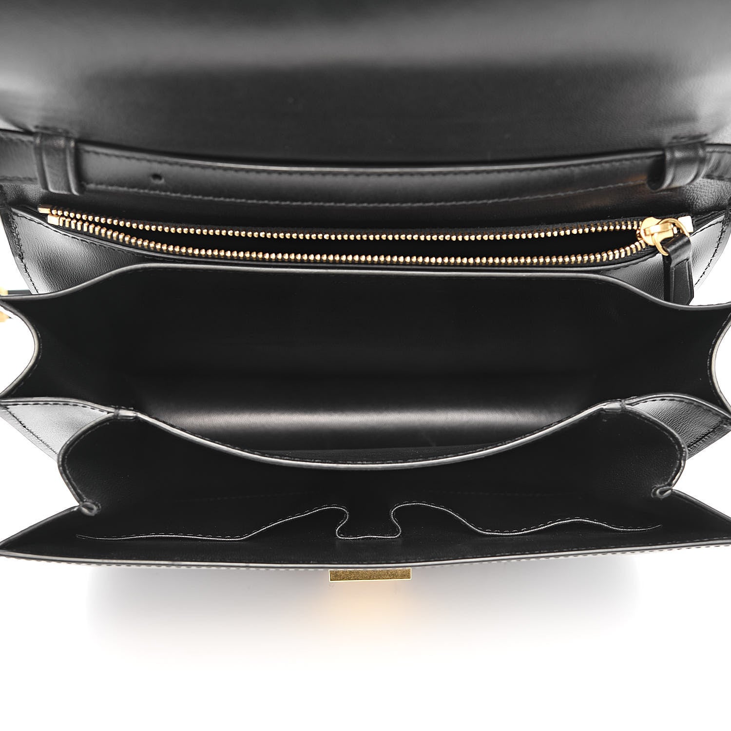 Celine Box Calfskin Medium Classic Box Flap Bag Black 5 of 17