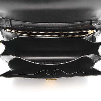 Celine Box Calfskin Medium Classic Box Flap Bag Black 5 of 17