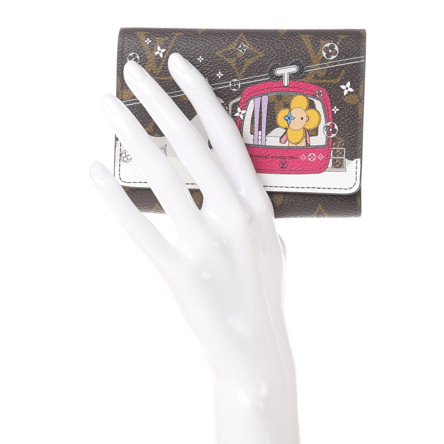 Monogram 2019 Christmas Animation Victorine Wallet Fuchsia