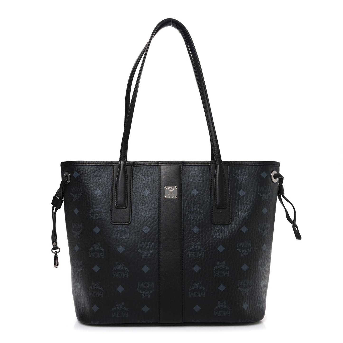 Visetos Small Liz Reversible Shopper Tote Black