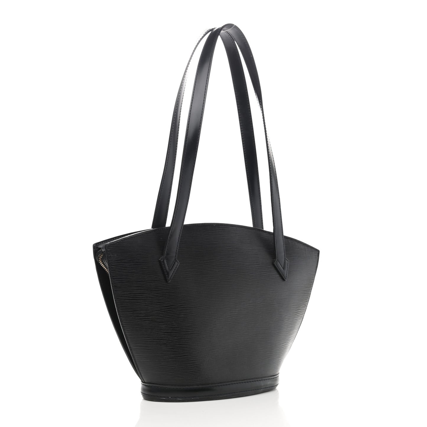 Epi Saint Jacques PM Long Straps Black