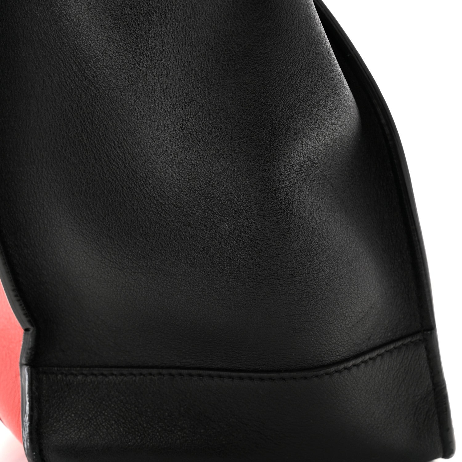 Valentino Garavani Calfskin Carmen Medium Tote Black Deep Rose 12 of 13