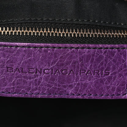 Balenciaga Agneau Classic Gold Hardware Velo Dark Violet 6 of 10