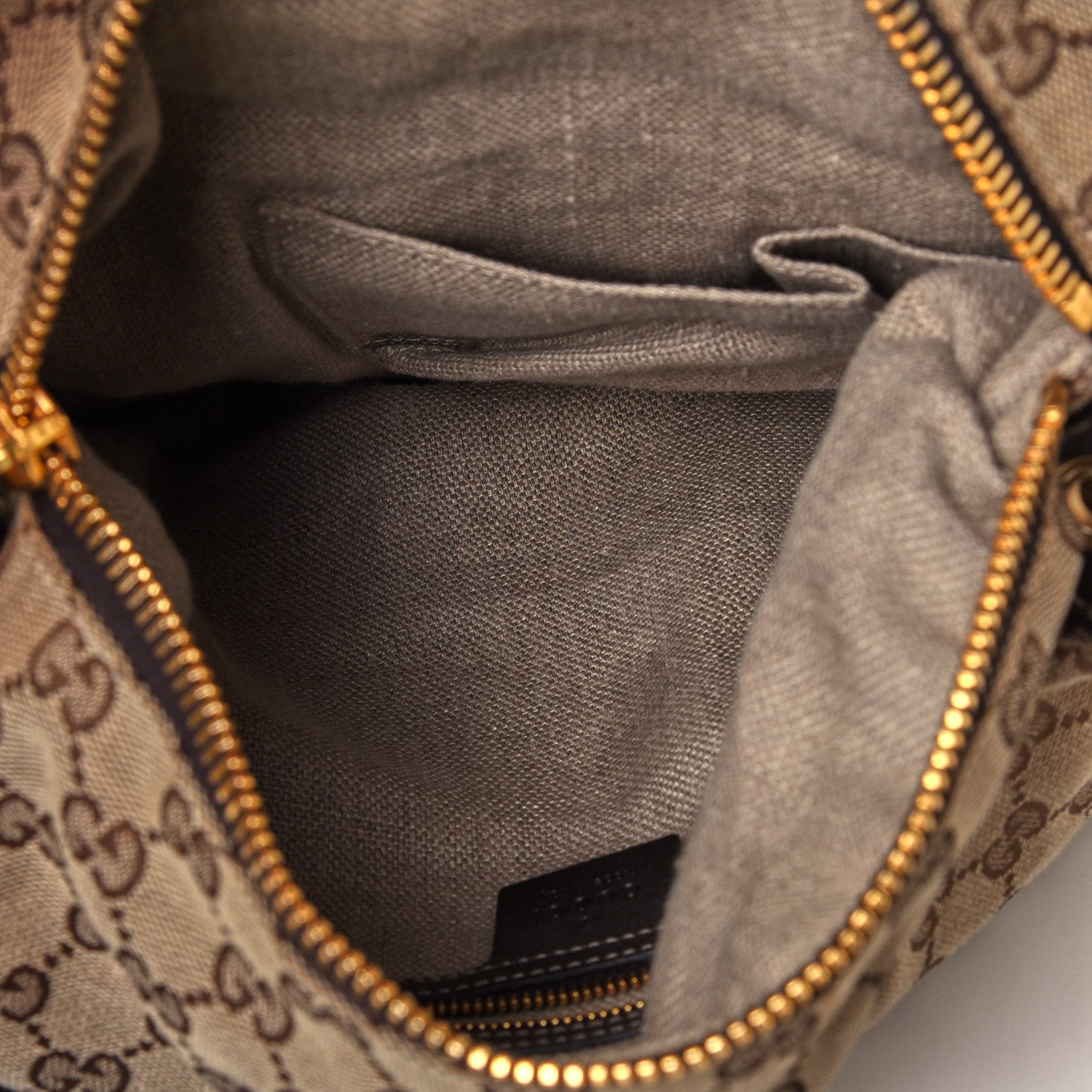 Gucci Monogram Medium Darwin Convertible Backpack Brown 4 of 4