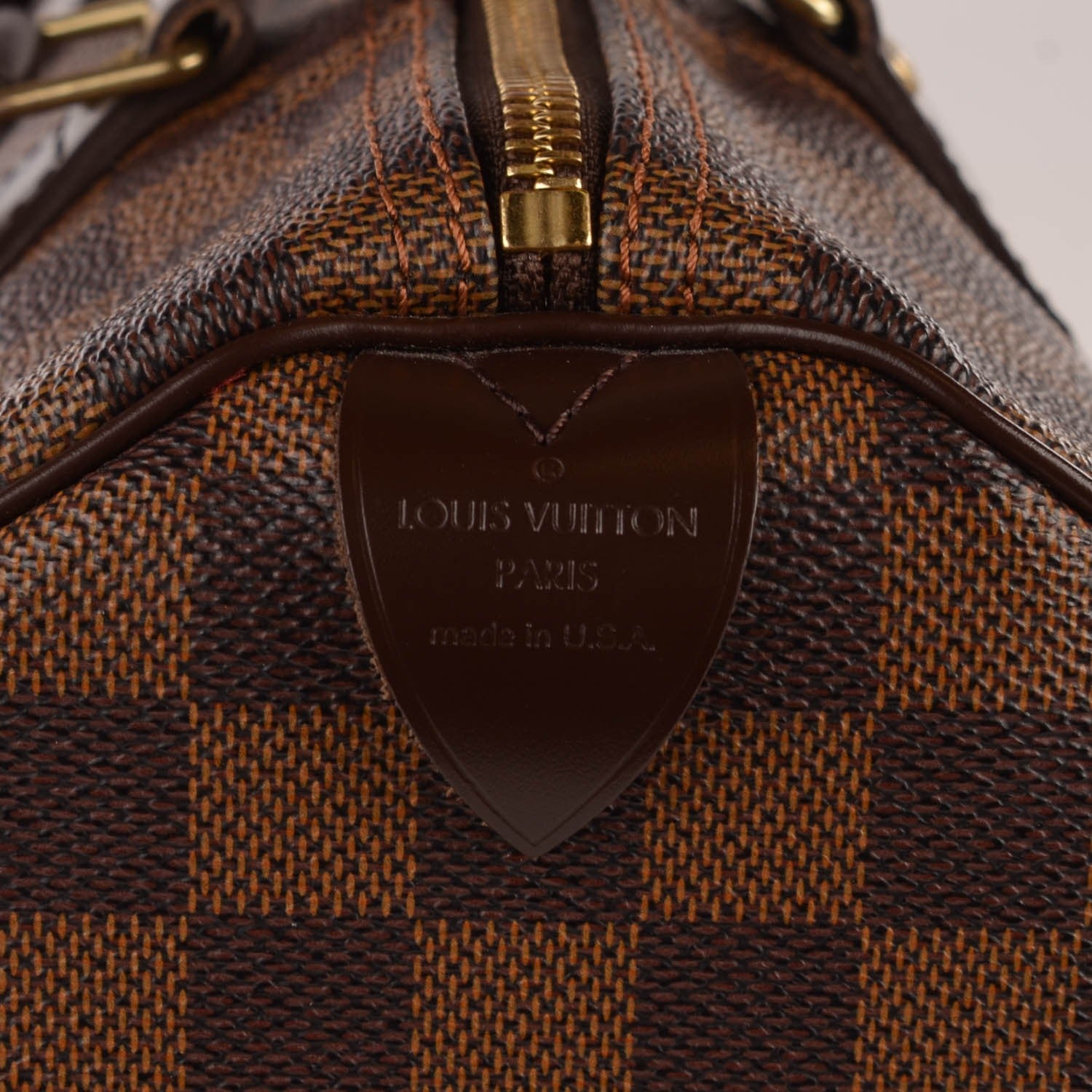 Louis Vuitton Damier Ebene Speedy 30 6 of 7