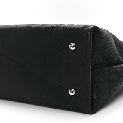 Louis Vuitton Mahina Carmel Hobo Black 9 of 11