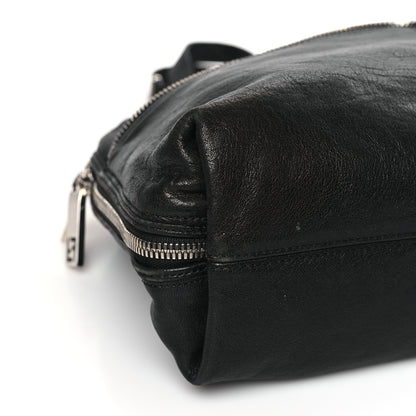 Fendi Sheepskin Zipper Satchel Black 8 of 13
