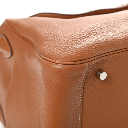 Hermes Taurillon Clemence Lindy 34 Gold 9 of 15