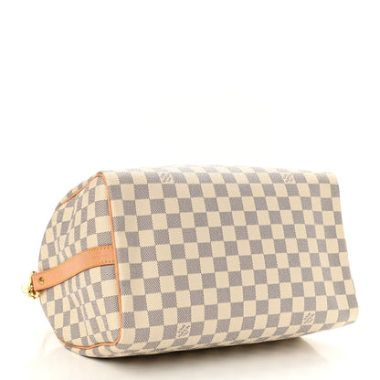 Louis Vuitton Damier Azur Speedy Bandouliere 30 4 of 10