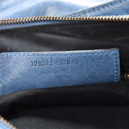 Balenciaga Chevre Classic Hardware Purse Bleu 7 of 24