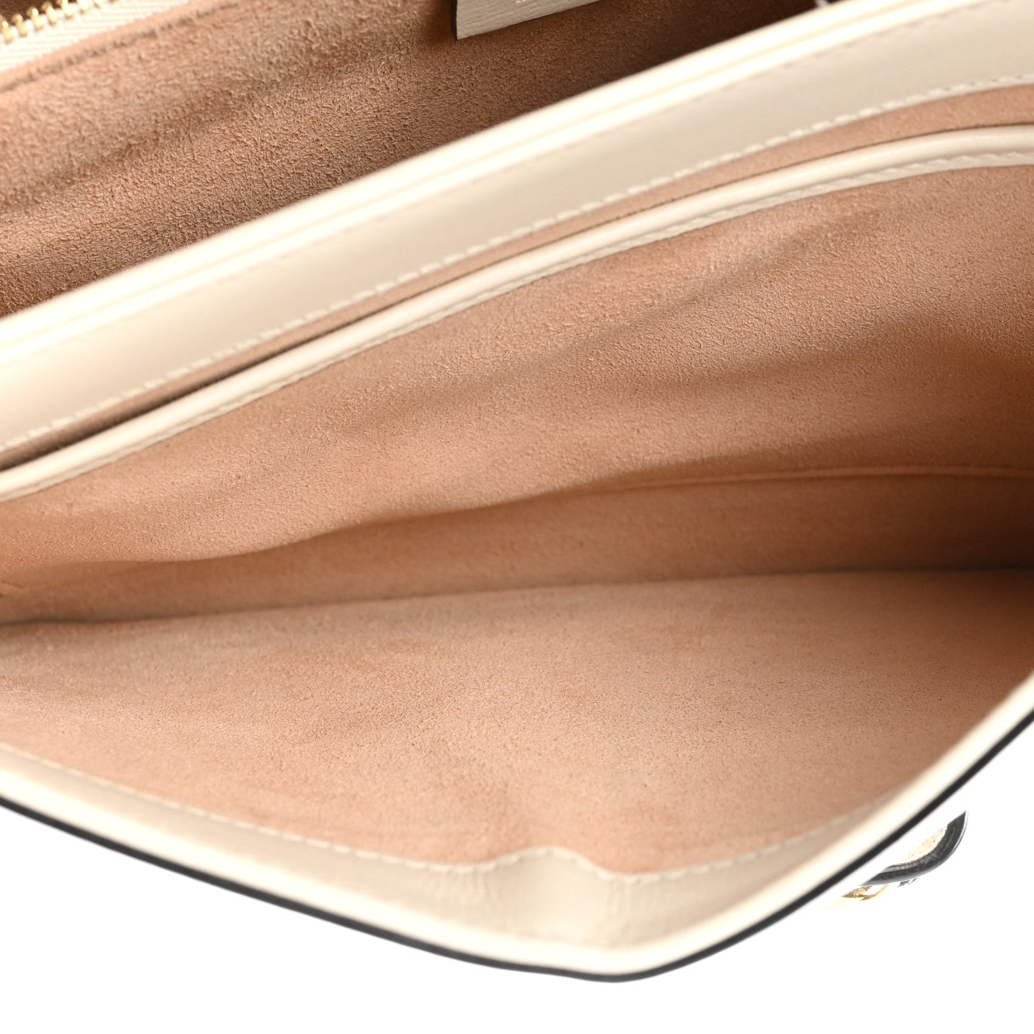 Gucci Azalea Calfskin Horsebit 1955 Shoulder Bag Mystic White 5 of 16