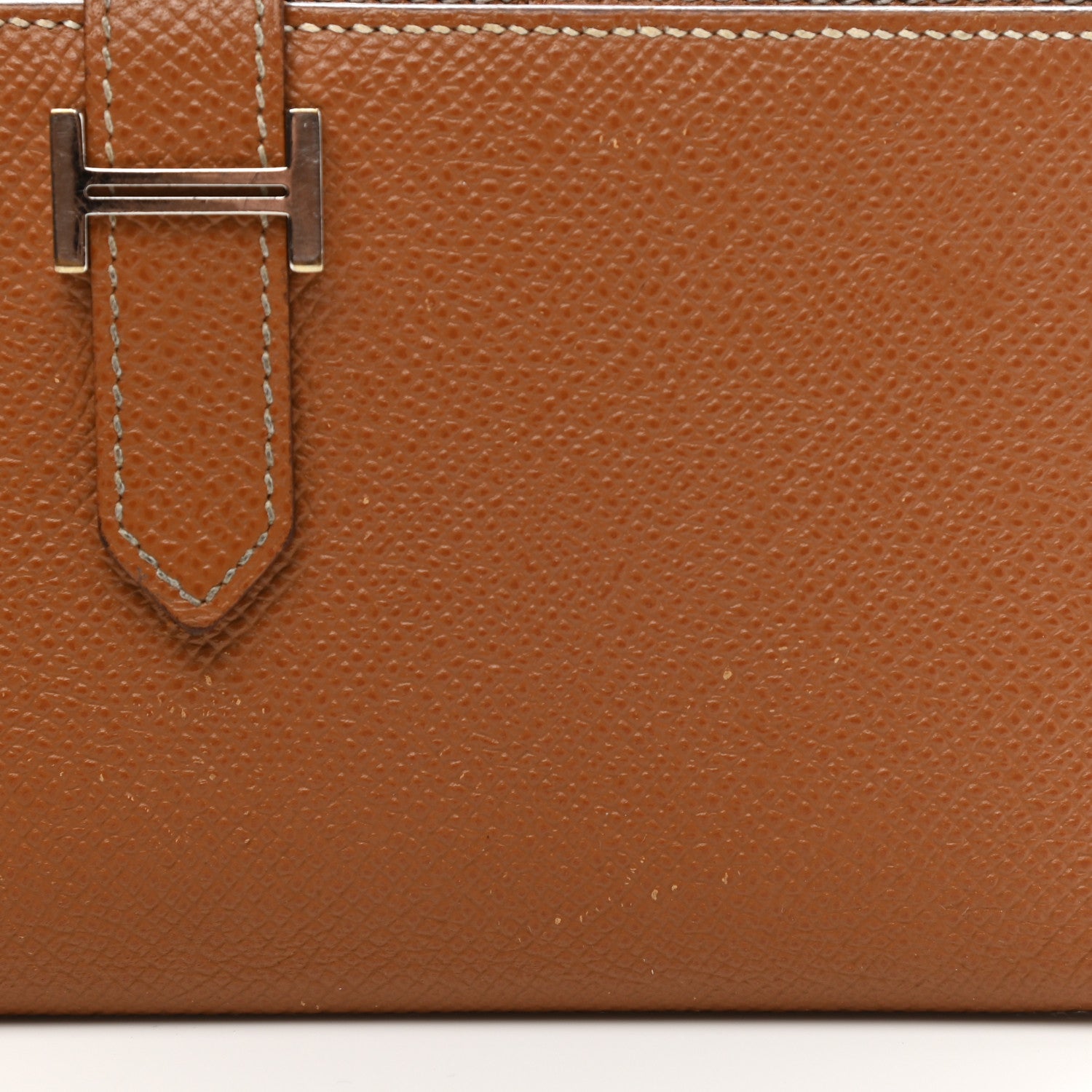 Hermes Epsom Bearn Gusset Wallet Gold 12 of 15