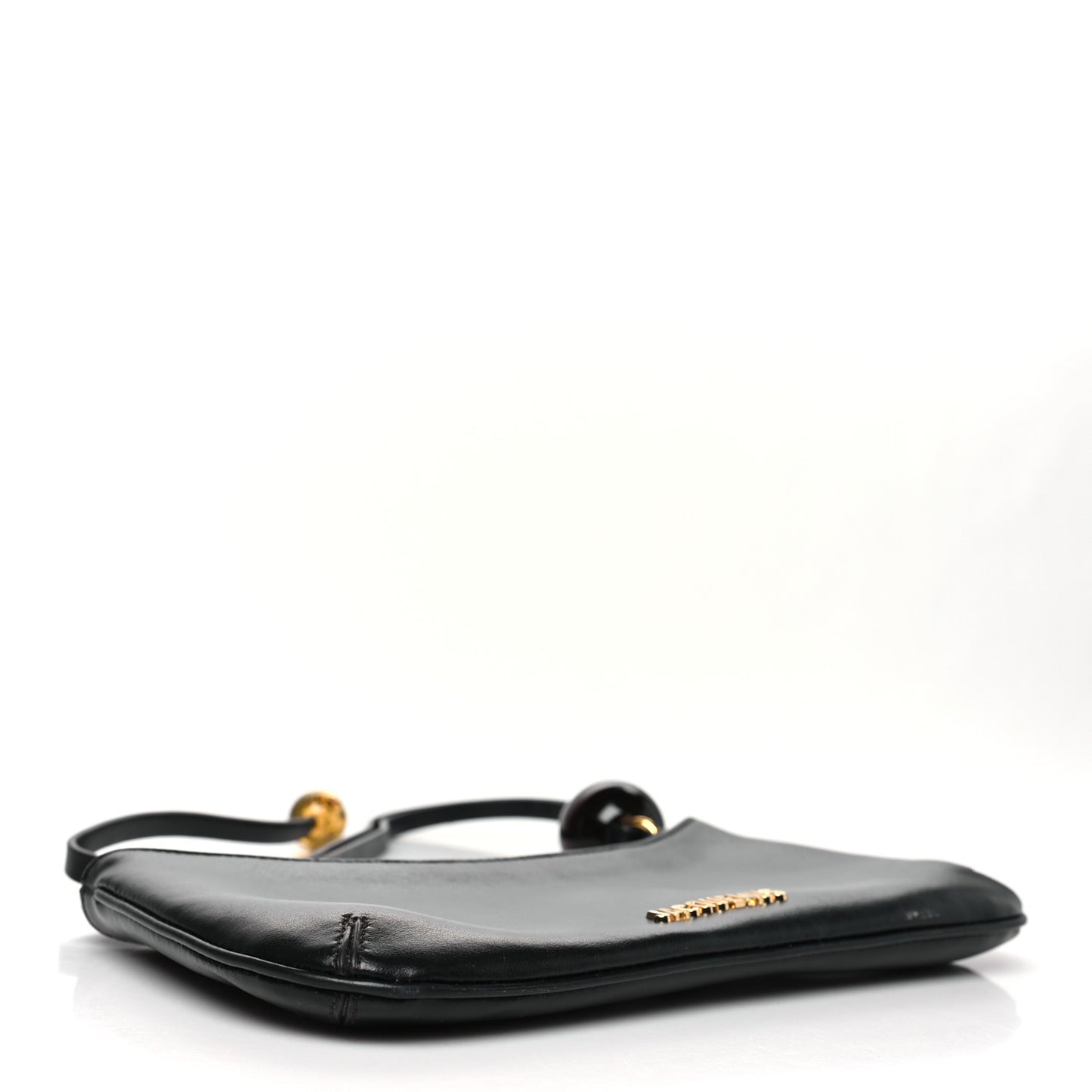 Smooth Calfskin Le Bisou Medium Black