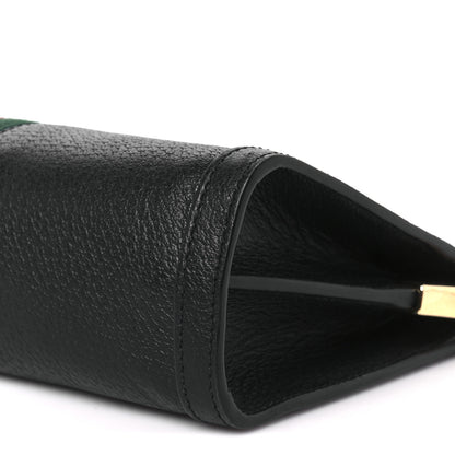 Gucci Calfskin GG Web Small Ophidia Chain Shoulder Bag Black 11 of 11