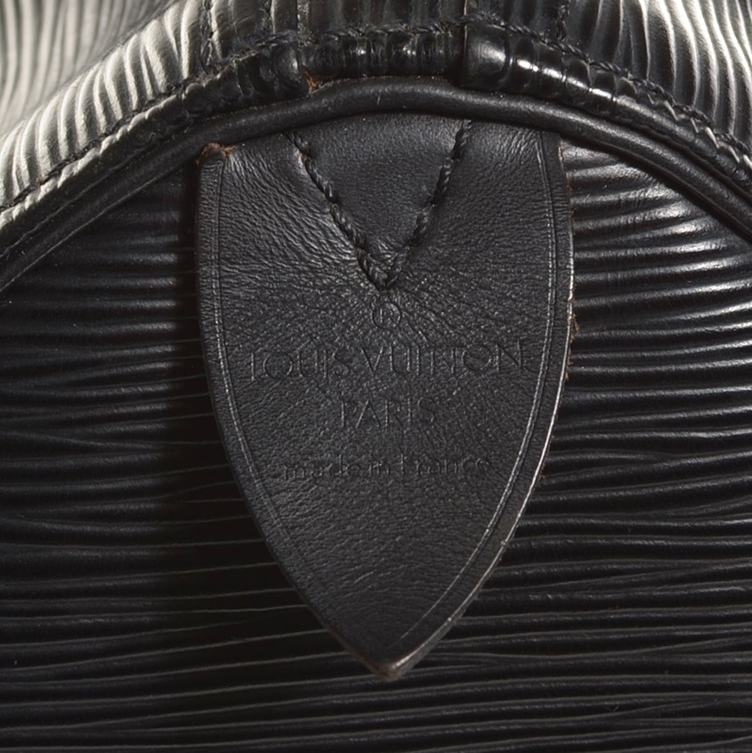 Louis Vuitton Epi Speedy 25 Black 6 of 7