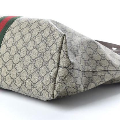Gucci GG Supreme Monogram Medium Ophidia Shopping Tote Brown 7 of 10