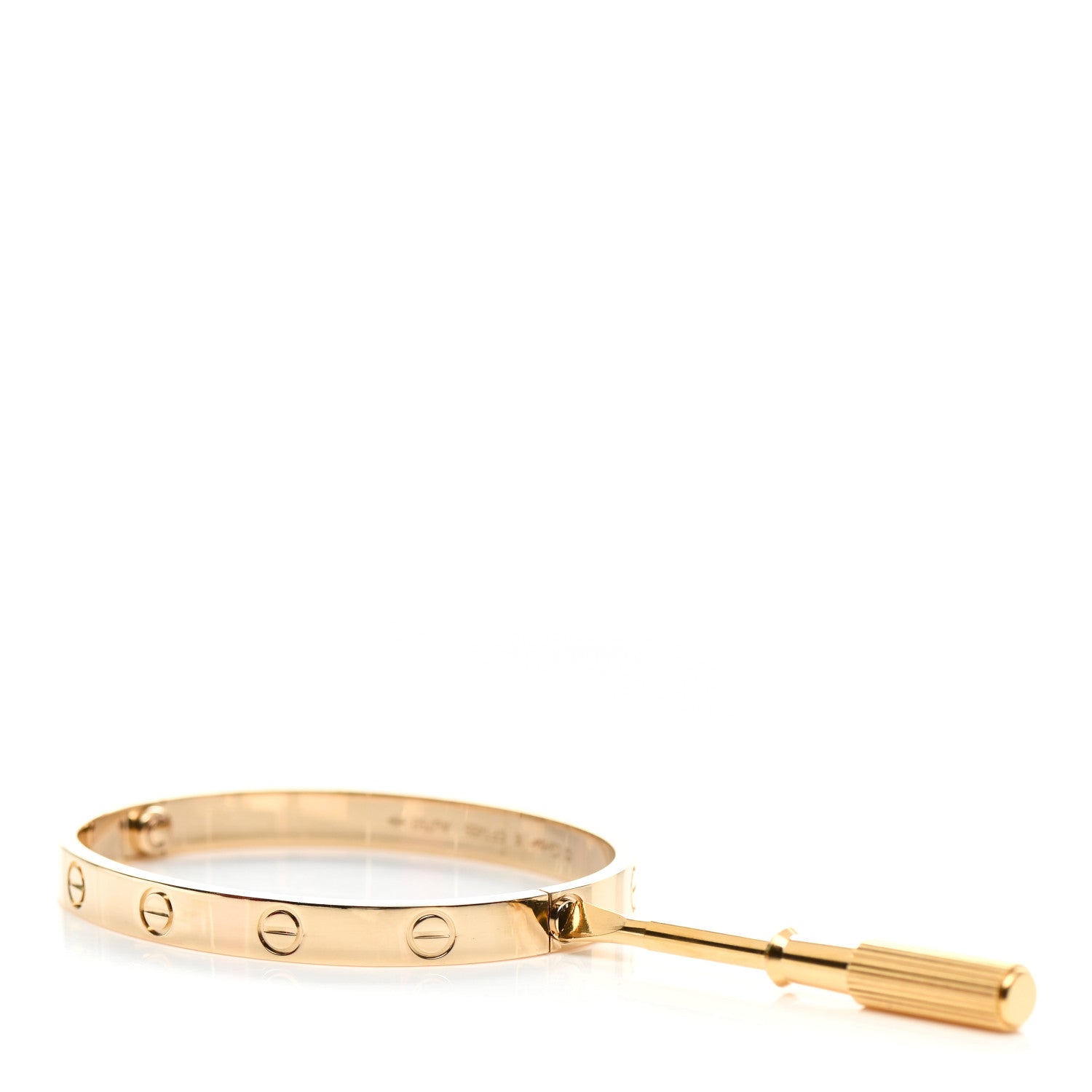 Cartier 18K Yellow Gold LOVE Bracelet 16 4 of 5