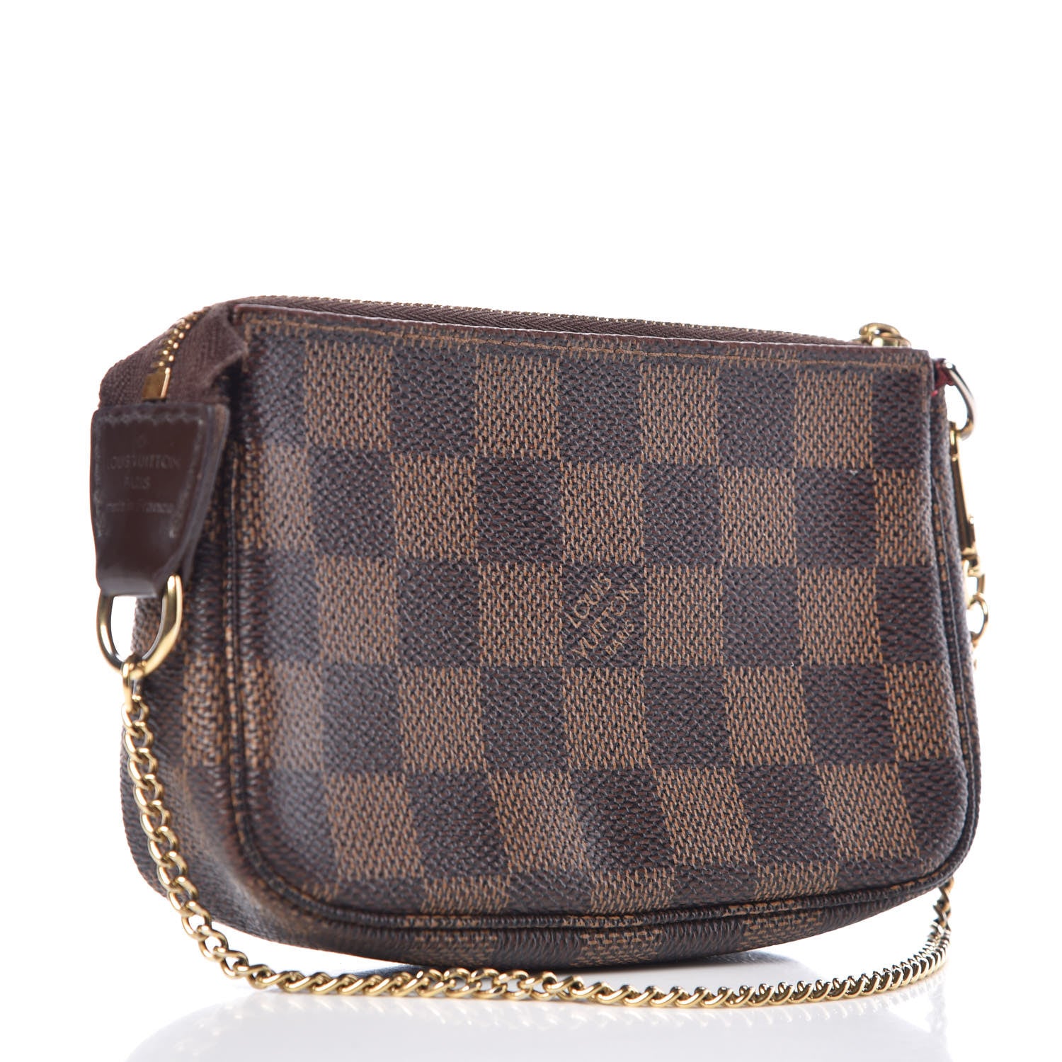 Louis Vuitton Damier Ebene Mini Pochette Accessories 3 of 11