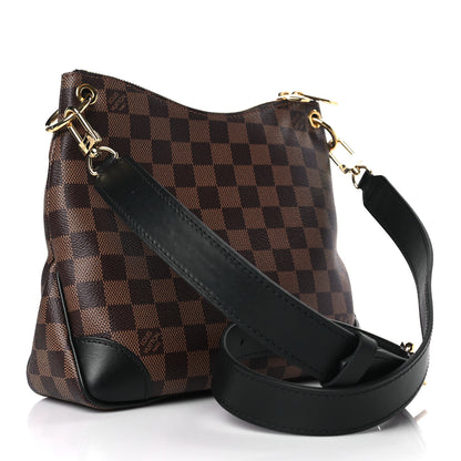 Louis Vuitton Damier Ebene Odeon PM Black 3 of 8