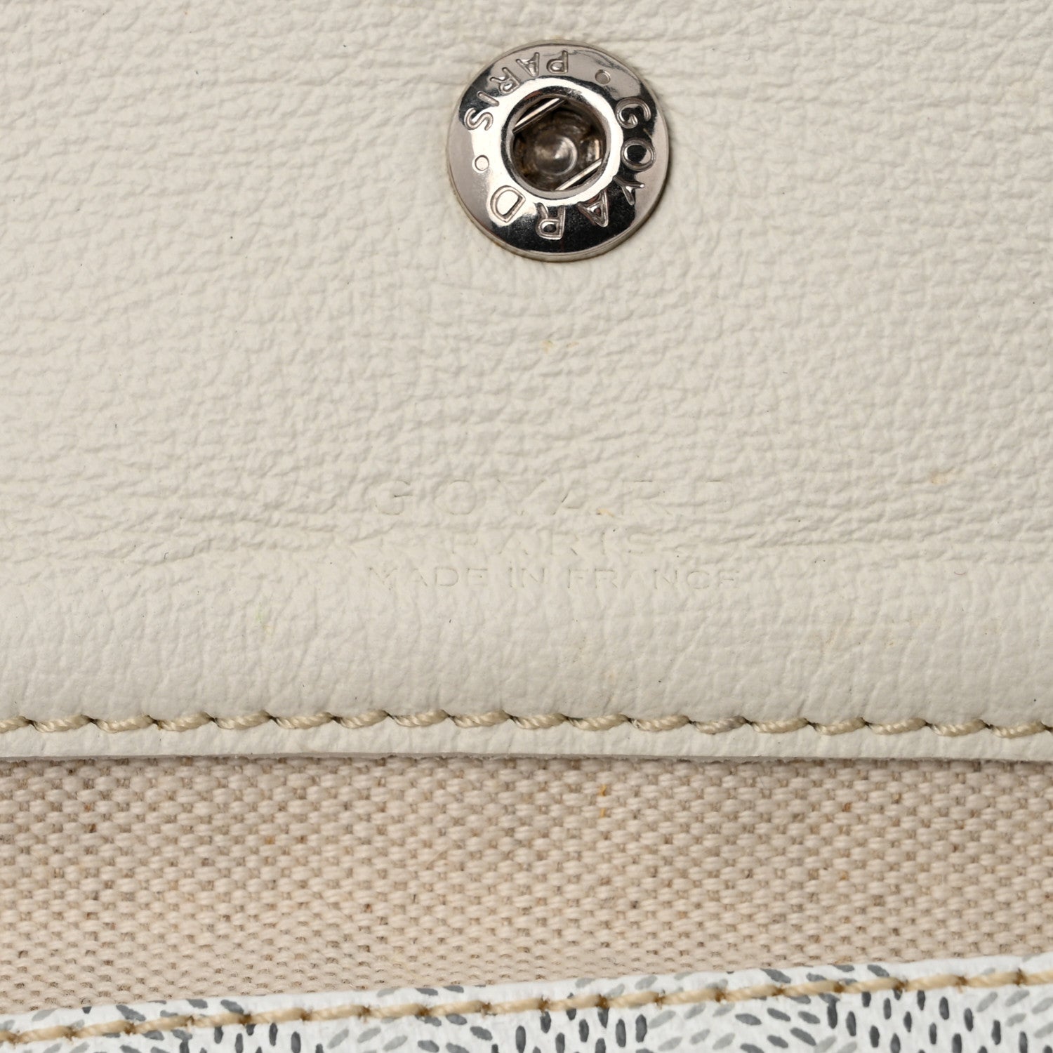 Goyard Goyardine Saint Louis PM White 7 of 11